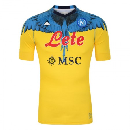 Fußballtrikots Napoli Torwart Limited Edition Burlon trikot 2021